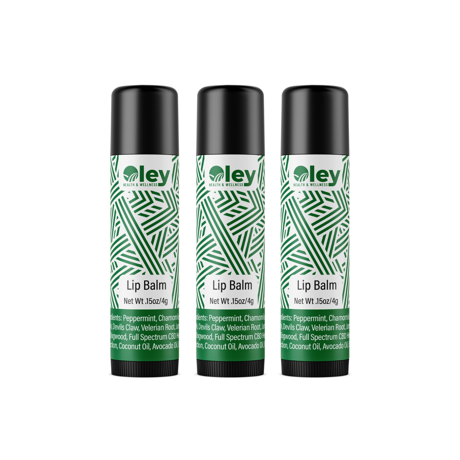 All Natural CBD Lip Balm - Oley Health and Wellness