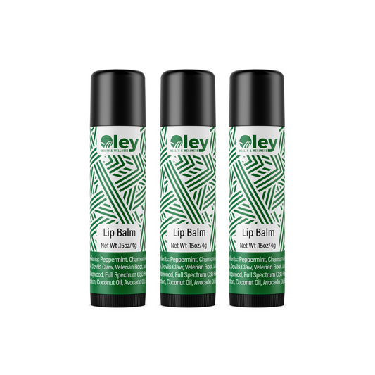 All Natural CBD Lip Balm - Oley Health and Wellness