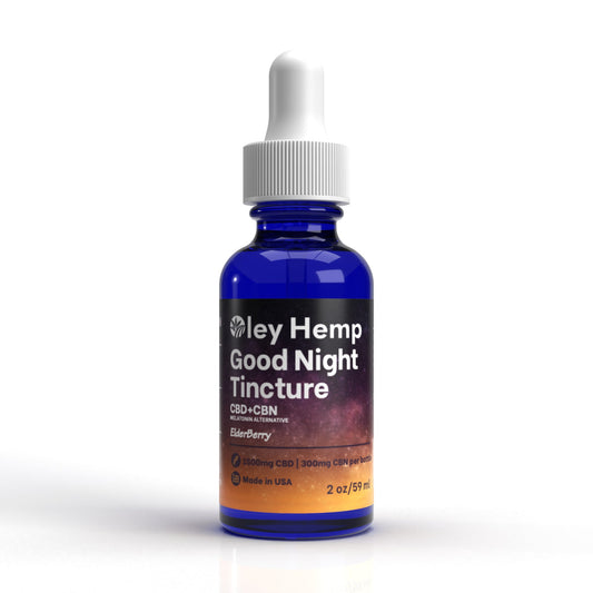 Good Night Tincture for Sleep - CBD + CBN w/ ElderBerry