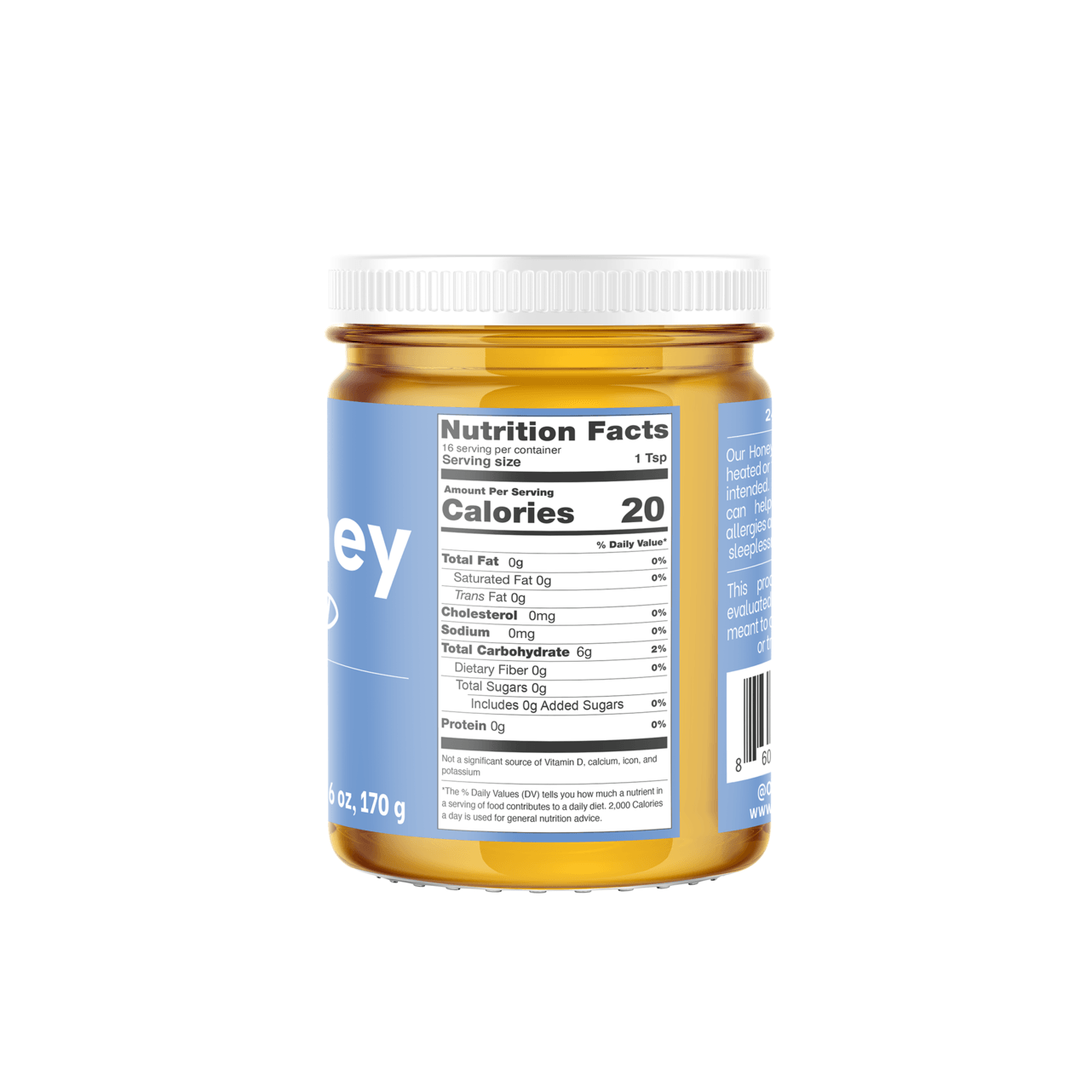 Honey with CBD - 6oz - Oley Hemp